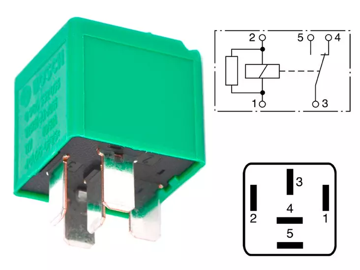 RELE 12V 40/30A VASTUKSELLA - Yleisosat ja tarvikkeet - 75617 - 1