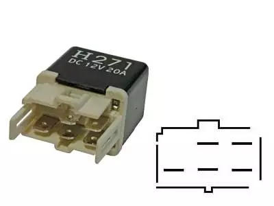 RELE 5-NAP. MAZDA 323,626 - Yleisosat ja tarvikkeet - 70757 - 1