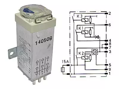 RELE ABS MB W124/202 - Yleisosat ja tarvikkeet - 71547 - 1