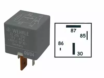 RELE IMUSARJAN ESILÄMMITYS VW/SEAT - Yleisosat ja tarvikkeet - 43367 - 1