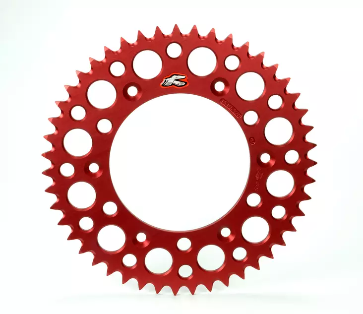 Renthal Takaratas CR 84-07 CRF 02- 48t GR Punainen - Moottoripyörän Ketjut & rattaat - 88877 - 1