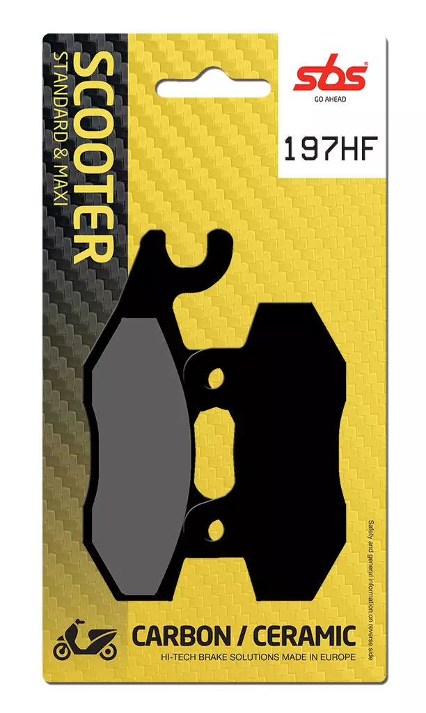 Sbs Jarrupalat Ceramic - Moottoripyörän Jarrupalat - 104457 - 1