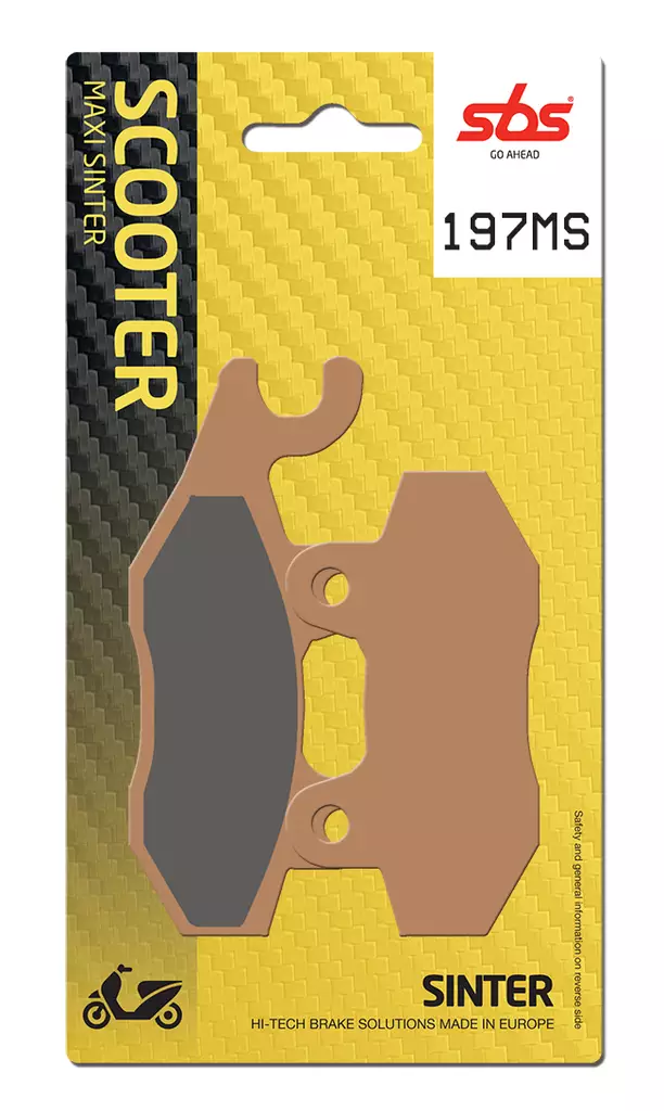 Sbs Jarrupalat Maxi Sinter - Moottoripyörän Jarrupalat - 103687 - 1