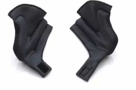 Schuberth C4 PRO/C4 BASIC Cheekpads size 55/59/63/65 light grey 15mm - MP Poskipalat & Sisustat - 110817 - 1