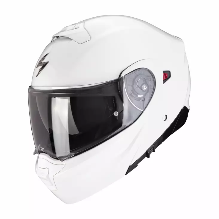SCORPION Kypärä EXO-930 EVO solid valkoinen L - MP Avattavat kypärät - 89147 - 1