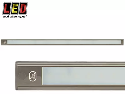 SISÄVALO, KAPEA, HIPAISUKYTKIMELLÄ, 12V - 770MM - HARMAA ALUMIIN - Yleisosat ja tarvikkeet - 50697 - 1