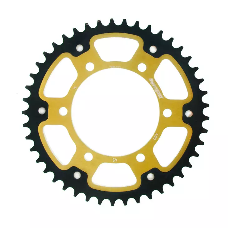 Supersprox Stealth Takaratas Kulta - Moottoripyörän Ketjut & rattaat - 100417 - 1