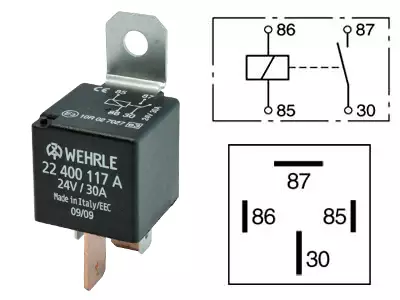 TEHORELE WEHRLE 24V 30A 4-N, PITIMELLÄ - Yleisosat ja tarvikkeet - 43577 - 1