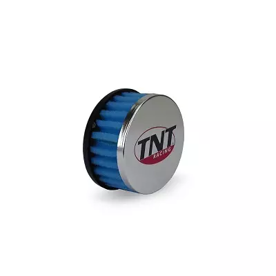 TNT Ilmasuodatin, R-Box, Sininen, Kiinitys Ø 28/35mm, (Ø 85mm p. 39mm) - Mopon & Skootterin Ilmansuodattimet - 98767 - 1