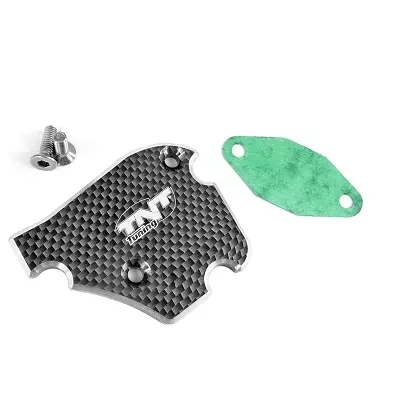 TNT Öljypumpun kansi, Carbon-kuvio, Derbi Senda 06- / Aprilia RX,SX 06- / Gilera - Mopon & Skootterin Moottorin suojat - 98137 - 1