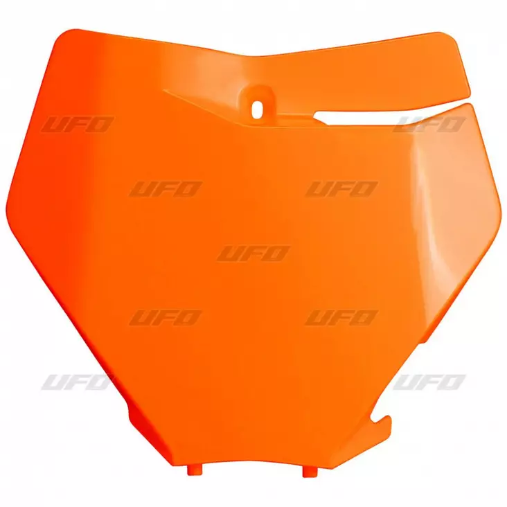 UFO Etunumerokilpi KTM125-525 SX/SXF 2019-22 Oranssi 127 - Moottoripyörän Rekisterikilvet - 85027 - 1