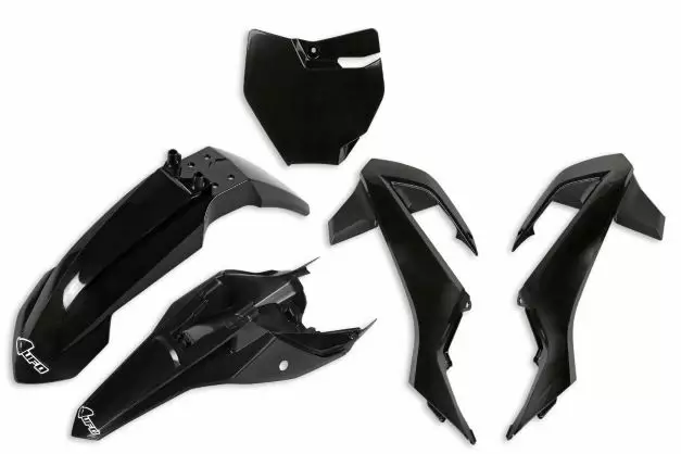 UFO Muovisarja 5-osainen musta KTM SX65 16-23 - Moottoripyörän Muovisarjat - 83097 - 1
