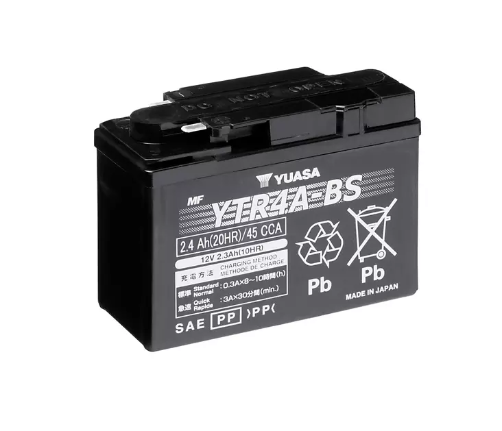 Yuasa akku, YTR4A-BS (cp) Happopatruuna mukana (6) - Yleisosat - Akut - 107427 - 1
