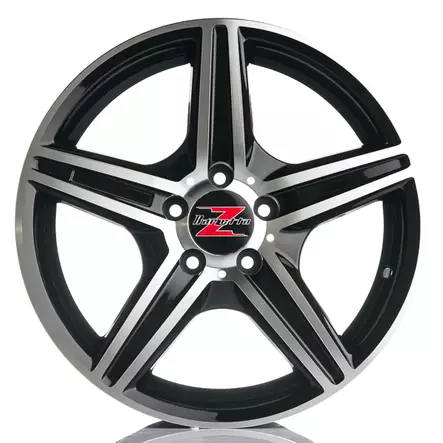Barzetta Zanardi BlackPolish 8x17 Jako: 5x112 ET: 35 vanne - Auton Vanteet - 3447 - 2