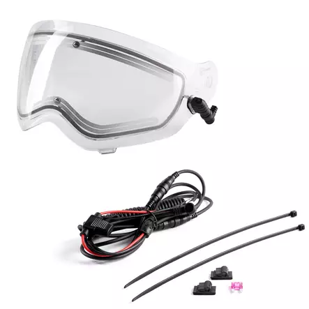 AMOQ Adaptor Sähkövisiiri kirkas - ATV Visiirit - 106507 - 1