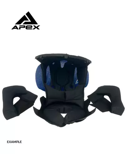 APEX MI100 Linerset cheekpads and topliner L - MP Poskipalat & Sisustat - 79847 - 1