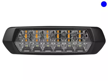 AXIXTECH M080 SININEN LED-VAROITUSVILKKU/SCENEVALO 12/24V - Yleisosat ja tarvikkeet - 52087 - 1
