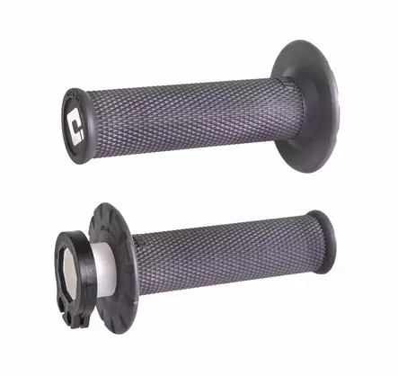 ODI No-Waffle MX V2 Lock-On Grip Graphite - Moottoripyörän Ohjaus & hallinta - 80757 - 1