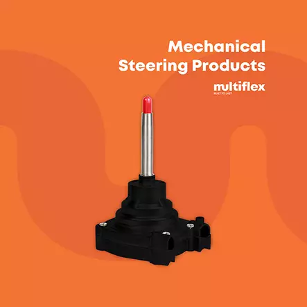 Ohjainrumpu Multiflex H1N non feedback (kaapelille SC-16) - Veneen Ohjaus & hallintalaitteet - 87327 - 1