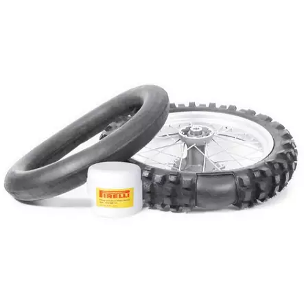 Pirelli Mousse X-19D1-Medium Cross 100/90-19 110/85-19 Re. - Moottoripyörän Sisärenkaat & mousset - 72797 - 1