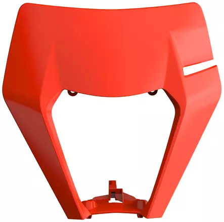Polisport Headlight mask KTM EXC/EXC-F/XC-W/XCF-W (17-19) orange ktm16 (12) - Moottoripyörän Valomaskit - 105887 - 1