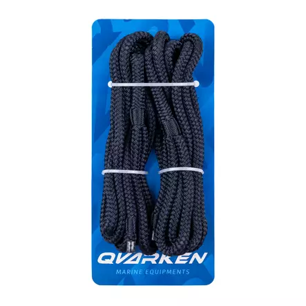 Qvarken Lepuuttajaköysi 6mm 1,5m navy sin 2kpl - Veneen kiinnitys - 111187 - 1