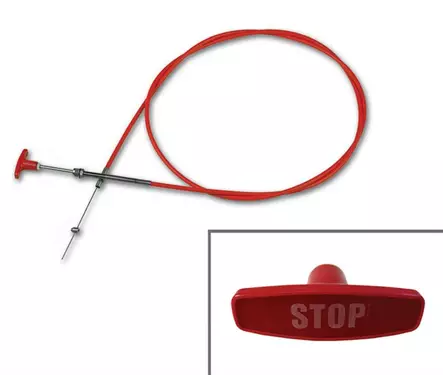 Sammutuskaapeli 2,4m - Veneen Ohjaus & hallintalaitteet - 109487 - 1