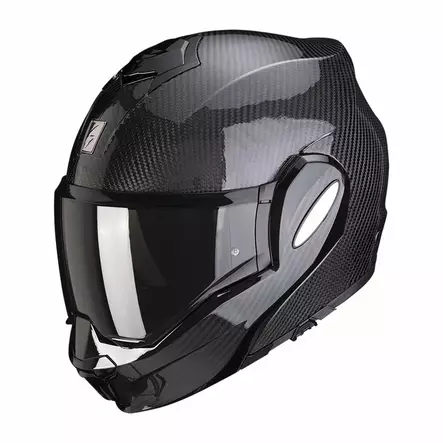 SCORPION Helmet EXO-TECH EVO CARBON solid black M - MP Avattavat kypärät - 88117 - 1