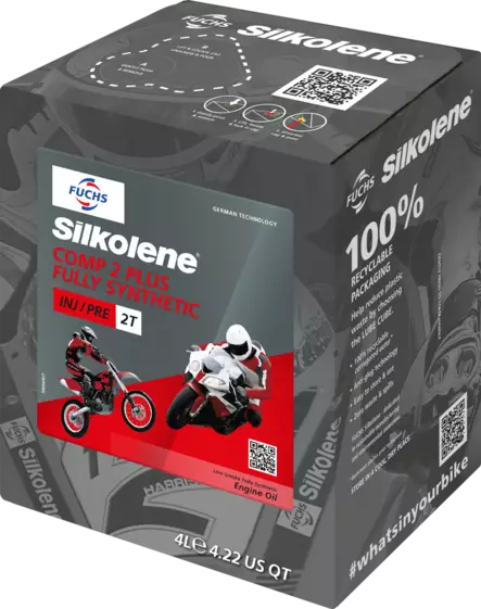 Silkolene Comp 2 Plus 4L CUBE (4) - Moottoriöljyt - 84817 - 1