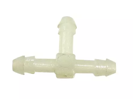Sno-X T-kappale muovi 1/8" 3mm polttoaineletkulle - Moottorikelkan Polttoainepumput - 97057 - 1
