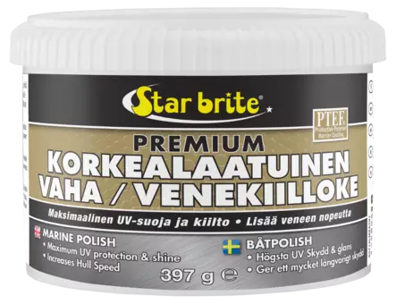 Star brite Korkealaatuinen venekiilloke/vaha PTEF 397g - Vahat & kiillokkeet - 108147 - 1