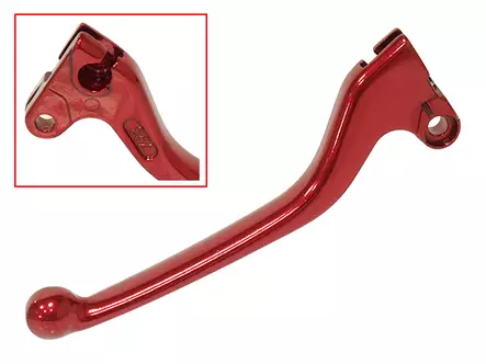 Tec-X Kytkinvipu, Punainen, Aprilia / Derbi / Drac / Gilera / Rieju, 50cc vaihte - Mopon & Skootterin Vivut - 97257 - 1