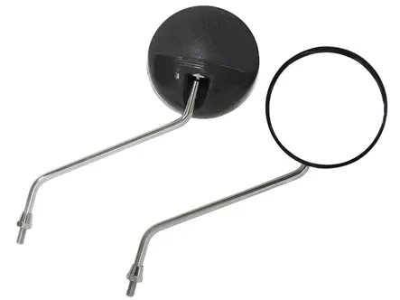 Tec-X Peili, Oikea / Vasen, Yleismalli, Kromivarsi, M8 (oikea), Suzuki PV50 - Mopon & Skootterin Peilit - 98097 - 1