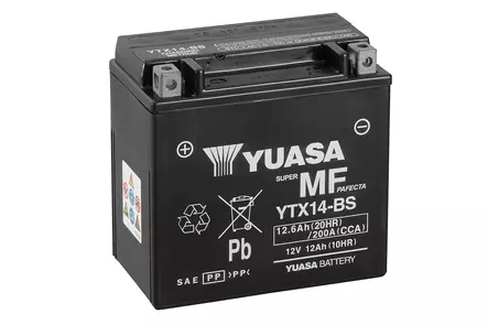Yuasa akku, YTX14(WC) hapotettu (4) - Yleisosat - Akut - 107607 - 1