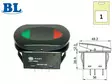 C-PWR KEINUKATKAISIJA ON-OFF-ON IP56 21X37MM - Yleisosat ja tarvikkeet - 43527 - 1