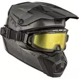 CKX Kypärä Titan AMS Matta Carbon + Sähköläm. Ajolasit XL - Moottorikelkan Offroad-kypärät - 78837 - 1