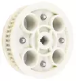 Eurogarden Hammashihnapyörä, Ø134mm (k. 35mm), Stiga Park 92M-121M, Villa 85M-10 - Kytkimet, ketjunkiristimet ja kiinnikkeet - 91147 - 1