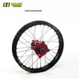Haan wheel MC85 25-.. 16-1,85 BLACK RIM/RED HUB - Moottoripyörän Täydelliset vanteet - 78157 - 1