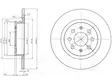JARRULEVY DELPHI, 2 KPL / PKT, TAKA, FIAT GRANDE PUNTO / OPEL - Yleisosat ja tarvikkeet - 14997 - 1