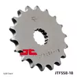 JT Eturatas JTF558.18 - Moottoripyörän Eturattaat - 99997 - 1