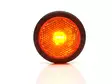 LED-ÄÄRIVALO PYÖREÄ KELTAINEN 12/24V IP66/68 - Yleisosat ja tarvikkeet - 51177 - 1