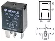 MIKRORELE WEHRLE 12V 25A 4-NAP, DIODILLA - Yleisosat ja tarvikkeet - 42357 - 1