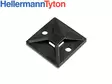 NIPPUSITEEN KIINNIKE MUSTA 19X19X3,8MM (100KPL) - Yleisosat ja tarvikkeet - 70997 - 1
