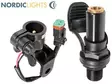 NORDICLIGHTS KIINNITYSJALKA 60MM JALALLE DIN TAPPIIN - LISÄVALOJEN ASENNUSTARVIKKEET - 52557 - 1