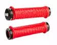 ODI LOCK-ON Grips Troy Lee Designs Signature Series Bright Red W/Black - Moottoripyörän Ohjaus & hallinta - 81567 - 1