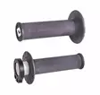 ODI No-Waffle MX V2 Lock-On Grip Graphite - Moottoripyörän Ohjaus & hallinta - 80757 - 1