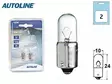 POLTTIMOPARI AUTOLINE 12V 4W BA9S BLISTER - Yleisosat ja tarvikkeet - 68627 - 1