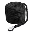 Qvarken Ankkuriköysi Classic koussilla 14mm 40m musta - Veneen kiinnitys - 111767 - 1