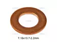 SUUTTIMEN POHJATIIVISTE 7,16X13,7X2,2MM - Yleisosat ja tarvikkeet - 30557 - 1