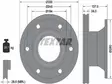 TEXTAR JARRULEVY 330MM RENAULT MIDLUM TAKA ABS KEHÄLLÄ - Yleisosat ja tarvikkeet - 55467 - 1